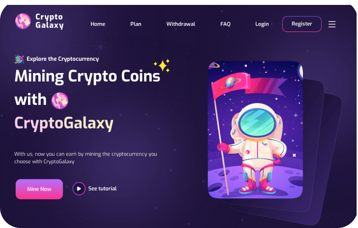 CryptoGalaxy Web Slicing