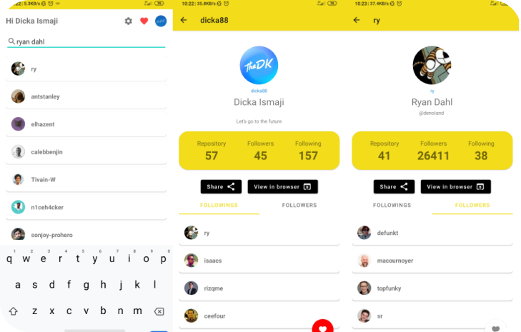 Github User Searcher | Kotlin