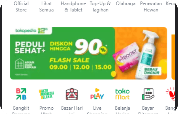 Tokopedia Web Slicing